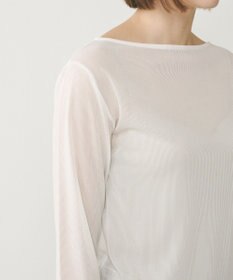 GRACE CONTINENTAL シアーアセテートカットトップ