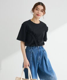 Green Parks ・Ｐｅｔｉｔ　Ｆｌｅｕｒ　アシンメトリーフリルＴＥＥ