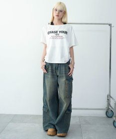 WEGO ホルターネックレイヤードワンショルT