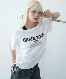 WEGO ホルターネックレイヤードワンショルT