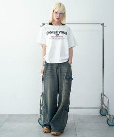 WEGO ホルターネックレイヤードワンショルT