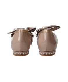 Bridget Birkin 【Bridget Birkin】ビッグパールリボンフラットシューズ
