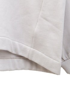 Green Parks 配色リブニットドッキング裏起毛プルオーバ