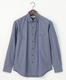 JOSEPH ABBOUD 【環境配慮型素材】ビオグレースシャンブレー シャツ