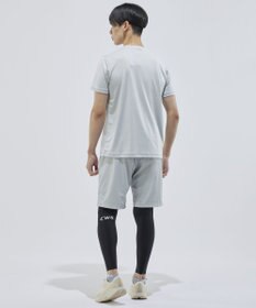 CW-X 【UNISEX】 CW-X トップス Ｔシャツ 半袖 3分袖 Ｕネック メッシュ素材 UVカット率90%以上(本体) ユニセックス DLR195 /ワコール