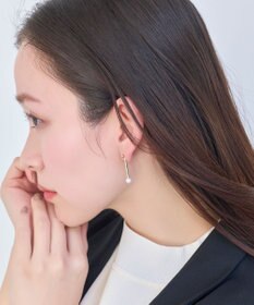 Phoebe 3wayロングメタルパールピアス