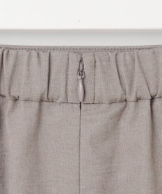 J.PRESS LADIES S 【洗える】麻ポリエステルストレッチ スカート