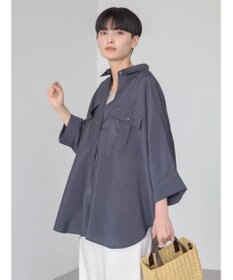 AMERICAN HOLIC 接触冷感Ｗポケットシャツチュニック