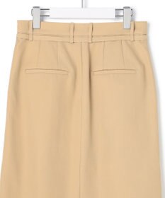 ICB L 【WEB＆一部店舗限定・撥水加工・洗える】C0SoftTwiLL ロングスカート