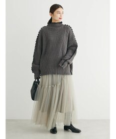 Green Parks ・Ｐｅｔｉｔ　Ｆｌｅｕｒ　ハイショクパイピングニット