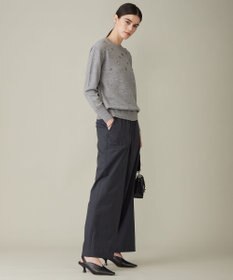 ICB 【洗える】 ジュエルニットプルオーバー