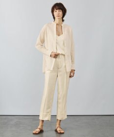 BEIGE， CARO / クロップドパンツ