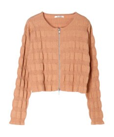 Green Parks ・ＡＮＤ　ＳＥＡＲＣＨ　ラメランダムリブカーディガン