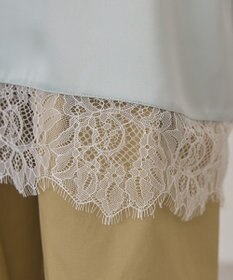 AMERICAN HOLIC レースサテンキャミワンピース