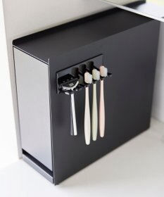 tower 隠せる引き出し収納 タワー ブラック