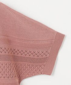 J.PRESS LADIES 【洗える】LACY ニットプルオーバー