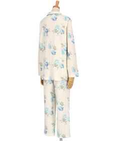 Wing パジャマ 長袖 長ズボン 綿混(本体) あったか レディース EP5071 ウイング／ワコール