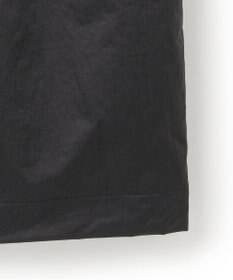 ICB L メタリックナイロンサテン コクーンスカート