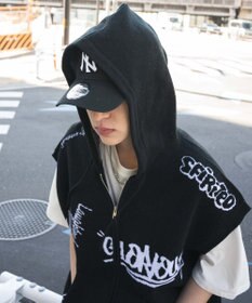 WEGO 【ユニセックス着用ITEM/MLサイズ展開】ジャガードノースリジップパーカー