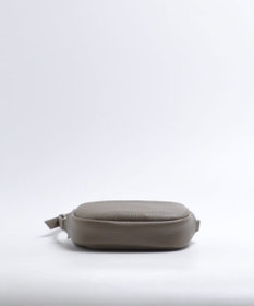 blancle シュリンクレザー ラウンドショルダーバッグ