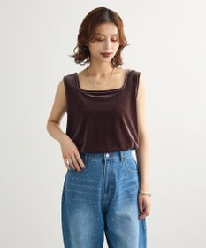 Green Parks ２Ｗａｙベロアタンクトップ