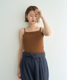 YECCA VECCA 【2点SET】キャミセット襟付きZIPカーディガン