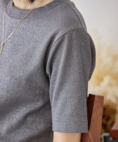 AMERICAN HOLIC ラメリブＴシャツ