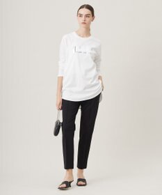 ICB シンプルジャージープリントTシャツ