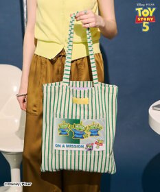AMERICAN HOLIC 【TOY STORY 5】ストライプパイルトートBAG