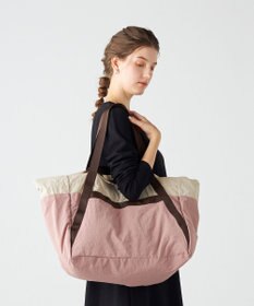 LA BAGAGERIE 【MONICA】ダブルハンドル　パッカブルビッグバッグ