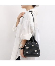 UNBILLION カカトゥ kakatoo / WEB限定ビジューミックスチャーム ドロストバッグ