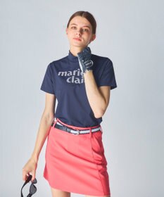 FILA GOLF／marie claire 【marie claire SPORT】 半袖モックネックシャツ