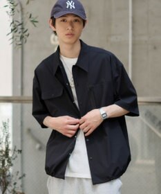 WEGO 【ユニセックス着用ITEM/MLサイズ展開/機能シャツ】リップストップシャツ（SS）