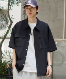 WEGO 【ユニセックス着用ITEM/MLサイズ展開/機能シャツ】リップストップシャツ（SS）