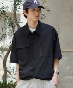 WEGO 【ユニセックス着用ITEM/MLサイズ展開/機能シャツ】リップストップシャツ（SS）