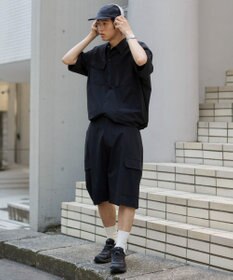 WEGO 【ユニセックス着用ITEM/MLサイズ展開/機能シャツ】リップストップシャツ（SS）