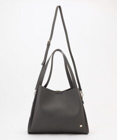 LA BAGAGERIE ソフトシュリンク2WAYハンドバッグ large