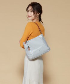 LA BAGAGERIE コーティングキャンバス 2WAYショルダーバッグ