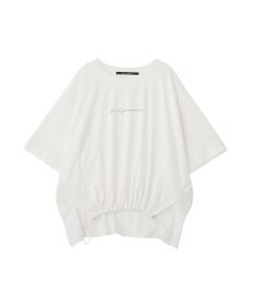 YECCA VECCA 裾ドロストデザインロゴTee