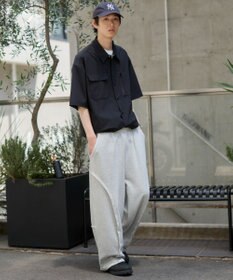 WEGO 【ユニセックス着用ITEM/MLサイズ展開/機能シャツ】リップストップシャツ（SS）
