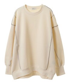 earth music&ecology 配色ルーズチュニック