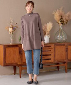 Tiaclasse ポケット付きニットチュニック