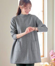 Tiaclasse ポケット付きニットチュニック