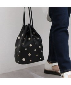 UNBILLION カカトゥ kakatoo / WEB限定ビジューミックスチャーム ドロストバッグ