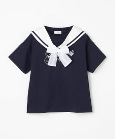 ANY KIDS 【綿100%/接触冷感】ひんやり 2WAY セーラーTシャツ