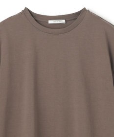BEIGE， 【洗える】VERONICA / カラーステッチ半袖クルーネックＴシャツ