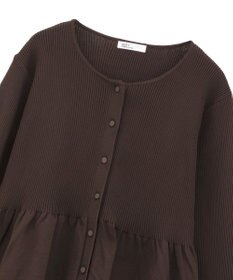 CRAFT STANDARD BOUTIQUE ポリエステルペプラムチュニック