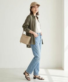 Pointer 日本製 本革ラインストラップサンダル