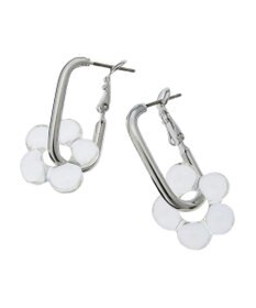 Green Parks ・ＨＡＬＦ　ＴＩＭＥ　２ＷＡＹモノトーンフラワーピアス