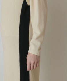 GRACE CONTINENTAL バイカラーカットワンピース